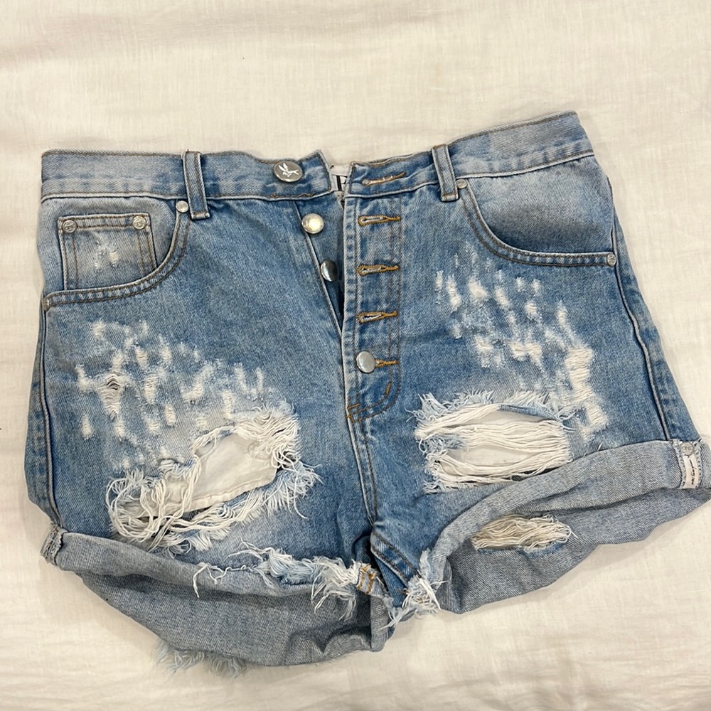 One Teaspoon denim shorts
